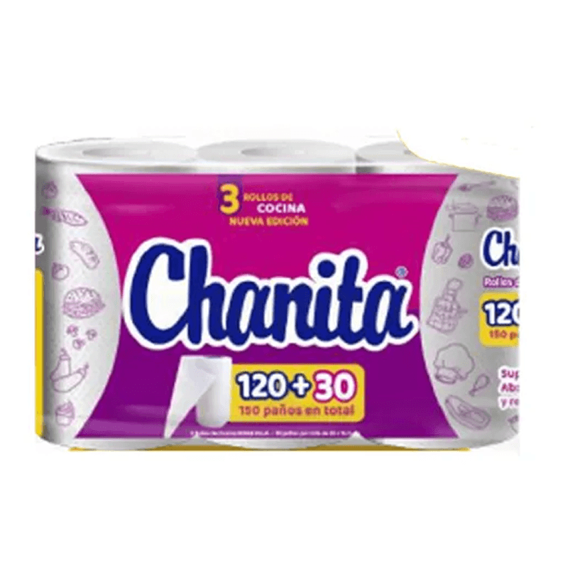 Rollo de Cocina Chanita 150 paños