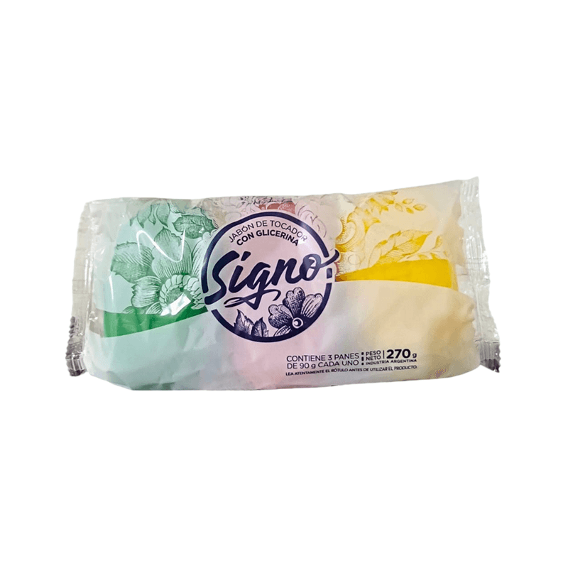 Jabón de Tocador Glicerina Signo 270g