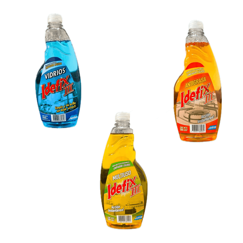 Repuesto Idefix Antigrasa/Multiuso/Vidrios