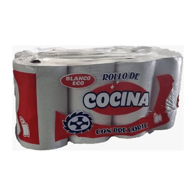Rollo de Cocina Eco Pre-corte x200 Bolson
