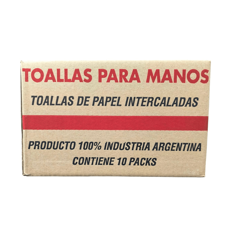 Toallas de mano intercaladas